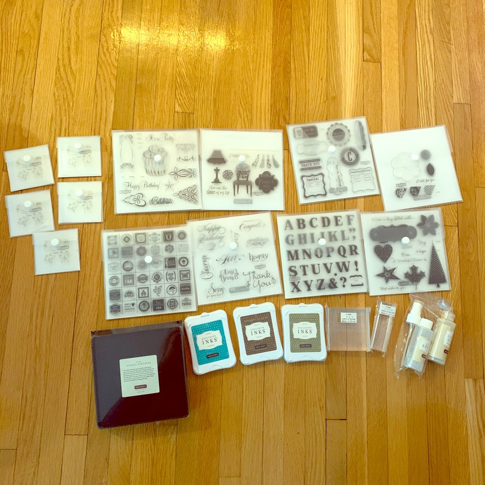 Acrylic Stamp Collection Brand New
